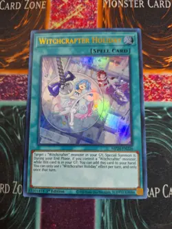 Yu-Gi-Oh! Witchcrafter Holiday MP20-EN226 Ultra Rare 1st Edition Near Mint - Image 1