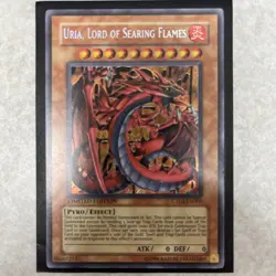 Yugioh Uria, Lord Of Searing Flames CT03-EN005 Limited Ed Promo Secret Rare Nice - Image 1