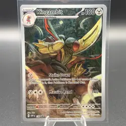 Kingambit 130 - Black Star Promo Shrouded Fable Pokemon TCG Lightly Played - Image 1