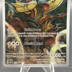 Kingambit 130 - Black Star Promo Shrouded Fable Pokemon TCG Lightly Played - Image 3