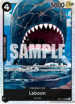 Laboon (048) [EB-01 - EB01-048] - NM [Foil] TCG One Piece - Image 1