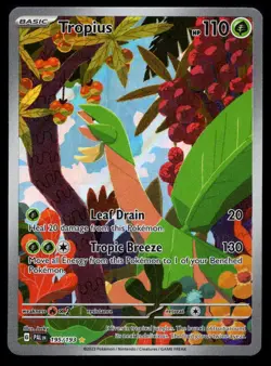 Pokemon TCG Tropius Illustration Rare Card 195/193 S&V Paldea Evolved - Image 1