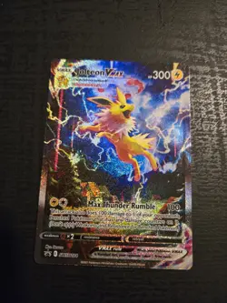 Jolteon VMAX SWSH184 Pokemon TCG Sword & Shield Black Star Promo Holo Card - Image 1