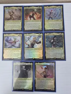 MTG Final Fantasy Commander Full Set- 425 total cards. See description. - Image 1