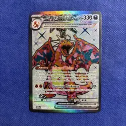 Pokemon SV03: Obsidian Flames 215/197 Charizard ex Full Art Card - NM - Image 1
