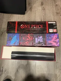 One Piece Tcg English 2nd Anniversary Set (No Promo Cards!) Comes with Playmat! - Image 1