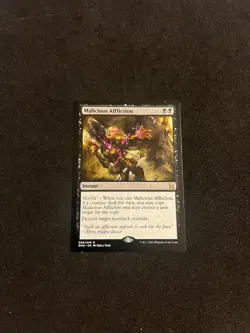 Malicious Affliction [Eternal Masters] Magic MTG Cards NM/LP - Image 1