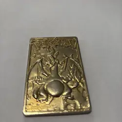 NINTENDO CHARIZARD LIMITED EDITION TRADING CARD Metal 1999 - Image 5