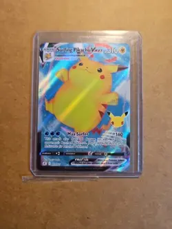 Surfing Pikachu VMAX 009/025 Celebrations Full Art Ultra Rare Pokemon Card NM - Image 1