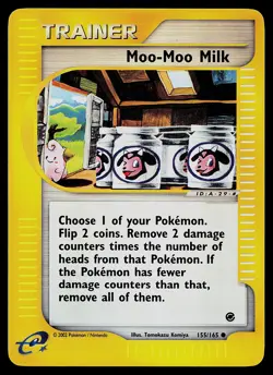 Pokemon Card - Moo-Moo Milk Expedition 155/165 Common Reverse Holo - Image 1