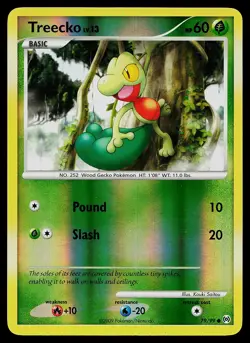 Pokemon Card - Treecko Arceus 79/99 Common Reverse Holo - Image 1