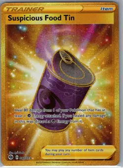 Suspicious Food Tin (Secret) 080/073 Champion's Path - Pokemon Card - NM - Image 1