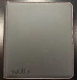 Vault X SV10 Destined Rivals 12-Pocket Exo-Tec Zip Binder FIRST EDITION & Cards - Image 1