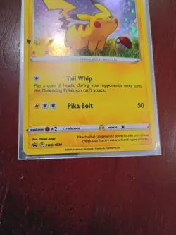 Pikachu - (General Mills) SWSH039 Miscellaneous Cards & Products Holo - Image 3