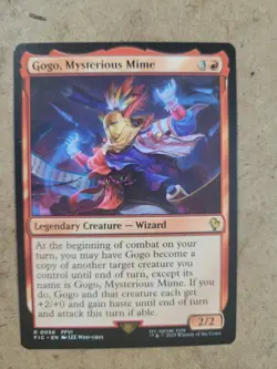 Gogo, Mysterious Mime NM Commander: Final Fantasy 0056 MTG Regular - Image 1