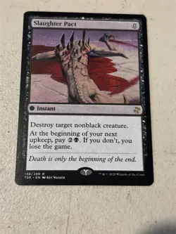 mtg Slaughter Pact, Time Spiral Remastered instant, unplayed - Image 1