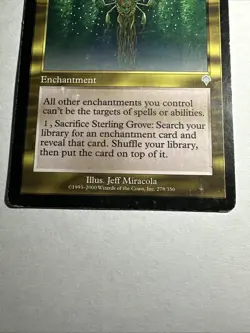 Sterling Grove 278 (Invasion) HP MTG Magic: the Gathering - Image 3