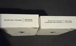 MTG SECRET LAIR FORTNITE BOXES LOT OF 2 - Image 2