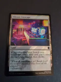 Vibrant Cityscape - 82 - MTG: Teenage Mutant Ninja Turtles - Surge Foil NM TMT - Image 1