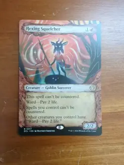 Hexing Squelcher (Showcase) Lorwyn Eclipsed Regular MTG - Image 1