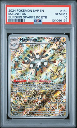 Magneton 159Pokemon Center Sv: Scarlet & Violet Promo Cards Holo PSA 10 - Image 1