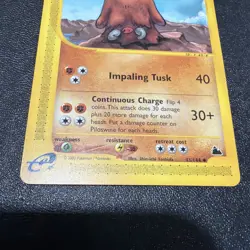 Pokemon Card Piloswine 43/144 common 2003 Skyridge - Image 3