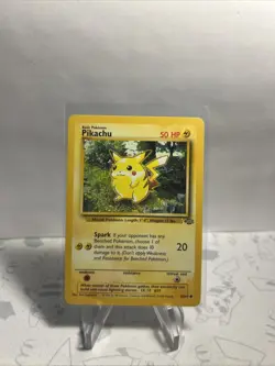 Vintage 1999 Pokemon Pikachu 60/64 Jungle Regular Card - Image 1