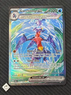 Garchomp ex 245/182 - Paradox Rift Special Illustration Rare Pokemon TCG NM - Image 1