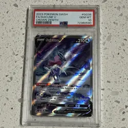 Pokemon TCG Suicune V Full Art Holo GG38/GG70 Crown Zenith PSA 10 English - Image 1