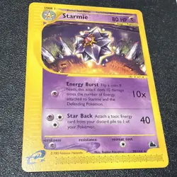 Starmie Non Holo Rare 30/144 Pokemon Skyridge 2003 - Image 1