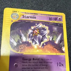 Starmie Non Holo Rare 30/144 Pokemon Skyridge 2003 - Image 2