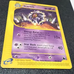 Starmie Non Holo Rare 30/144 Pokemon Skyridge 2003 - Image 3