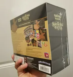 Pokemon TCG Shining Fates ETB Elite Trainer Box New Sealed Free Ship - Image 3