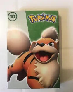 McDonald's Pokemon Match Battle - Growlithe #10 Complete Unopened Box - Image 1
