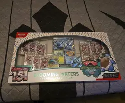 Pokemon 151 Blooming Waters Premium Collection Sealed Small Shelf Ware - Image 1