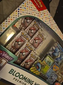 Pokemon 151 Blooming Waters Premium Collection Sealed Small Shelf Ware - Image 3