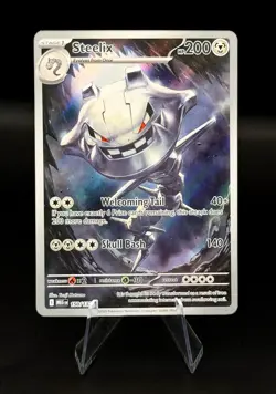 Pokemon TCG Steelix 150/132 Illustration Rare Holo MEG EN Mega Evolution - Image 1