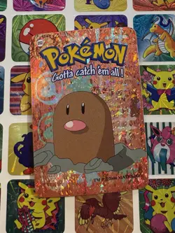 Pokemon 151 Vintage Pocket Monsters Vending HOLO Prism Sticker 2000 Nintendo - Image 4