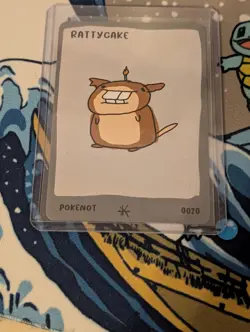 Pokenot 151 Raticate Rattycake 0020 Dysfunctional Passholders Pokemon Parody NM - Image 3