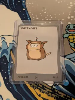 Pokenot 151 Raticate Rattycake 0020 Dysfunctional Passholders Pokemon Parody NM - Image 4