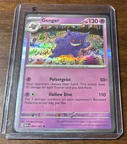 2023 Pokemon SV 151 Gengar #094/165 Cosmos Holo - Image 1