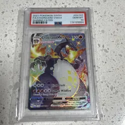 Pokemon TCG Charizard VMAX PSA 10 Shining Fates SV107 Shiny Holo English - Image 1