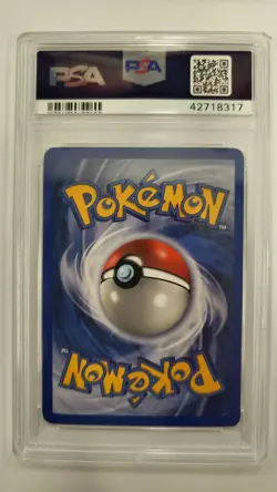 2005 POKEMON EX UNSEEN FORCES #113 ENTEI GOLD STAR PSA 8 - Image 2