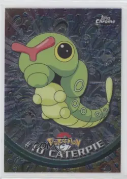 Caterpie Topps Chrome Pokemon TV Animation Edition #10 2000 - Image 1
