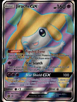 Jirachi GX - 79a/236 Promo Alternate Art Promos 079a/236 Psychic Holo Pokemon Ca - Image 1