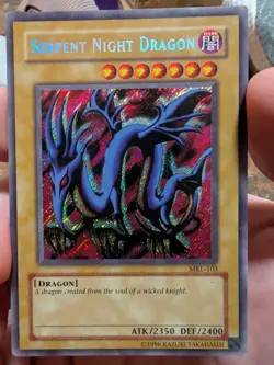 Yugioh Serpent Night Dragon MRL-103 Secret Rare LP - Image 1