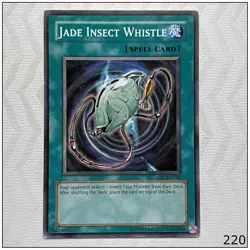 Jade Insect Whistle - IOC-EN100 - Common Unlimited Yugioh - Image 1