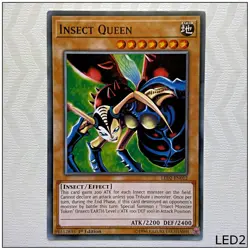 Insect Queen - LED2-EN012 - Common 1st Edition Yugioh - Image 1