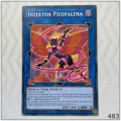 Inzektor Picofalena - FLOD-EN096 - Common 1st Edition Yugioh - Image 1