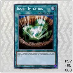 Insect Imitation - PSV-EN068 - Common Unlimited Yugioh - Image 1